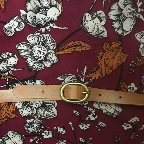 🚨CLOSET CLOSING 7/12 🚨 Floral Shift Dress Belt - Picture 6 of 8